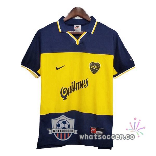 1999 Boca Juniors Home Retro Jerseys Blue