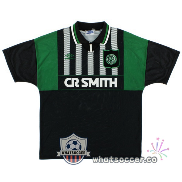 1994-1996 Celtic FC Away Retro Jerseys Black