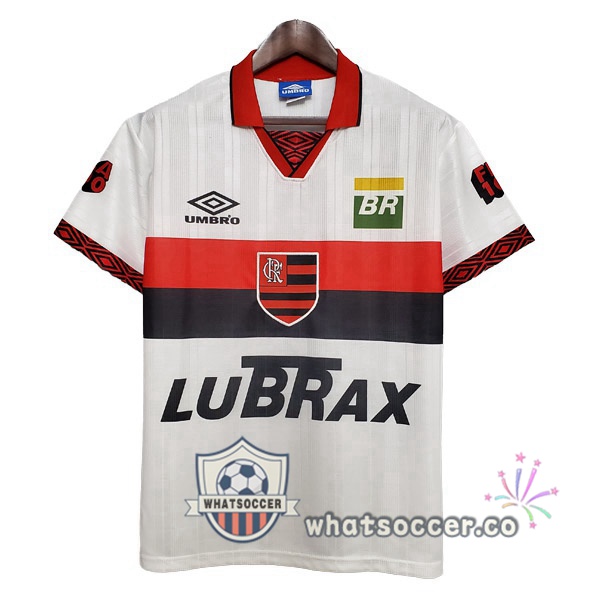 Flamengo 100e Anniversaire Away Retro Jerseys White