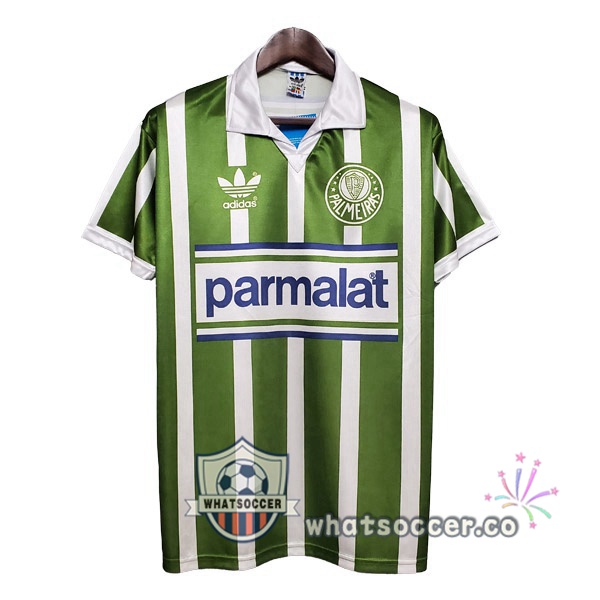 1992-1993 Palmeiras Home Retro Jerseys Green
