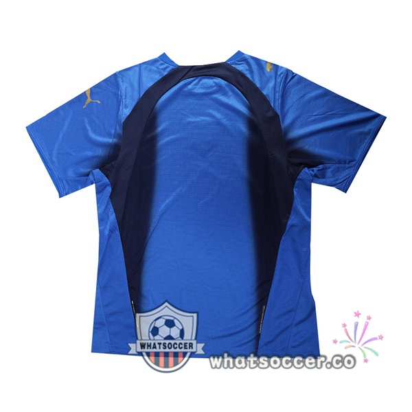 2006 World Cup Champion Italy Home Retro Jerseys Blue