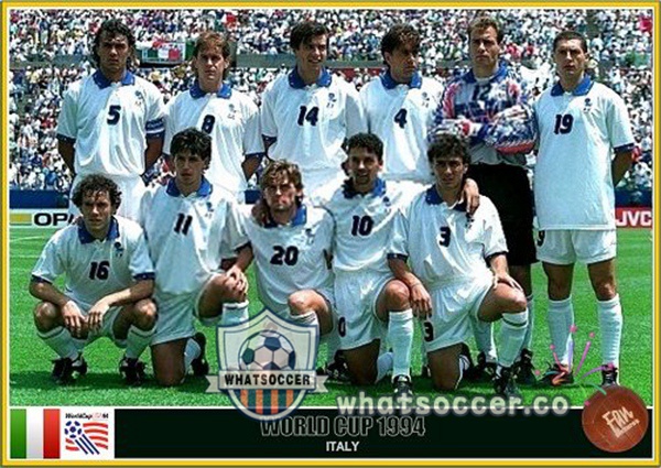 1994 World Cup Italy Away Retro Jerseys White