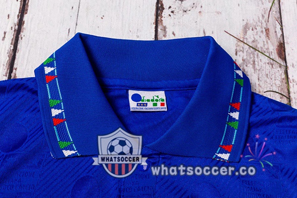1994 World Cup Italy Home Retro Jerseys Blue