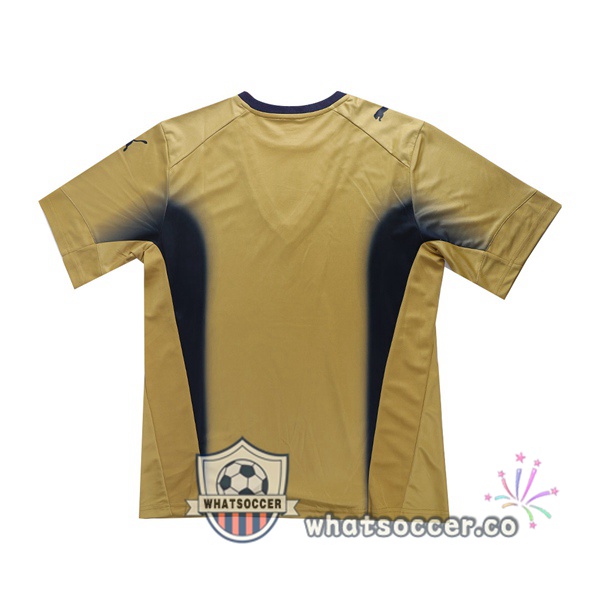 2006 World Cup Champion Italy Goalkeeper Jerseys Retro Yellow