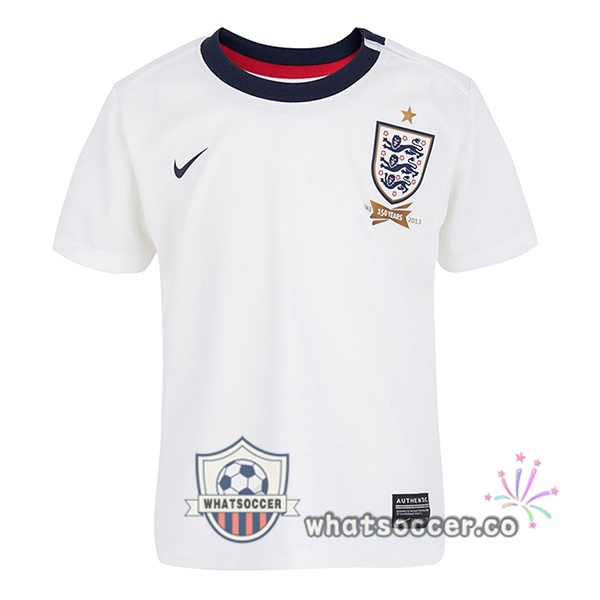 2013 England Retro Home Jerseys White