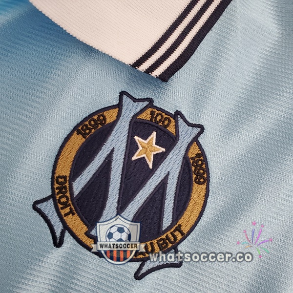 1998-1999 Marseille OM Retro Away Jerseys Blue