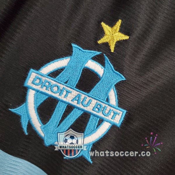 1999-2000 Marseille OM Retro Third Jerseys Black