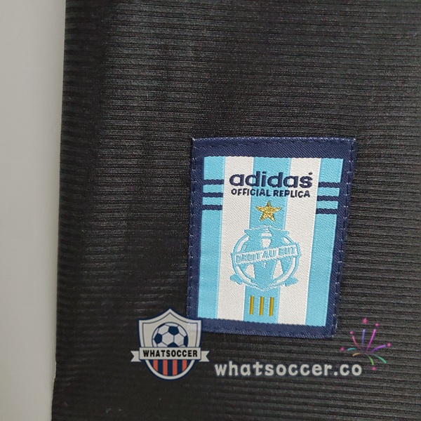 1999-2000 Marseille OM Retro Third Jerseys Black