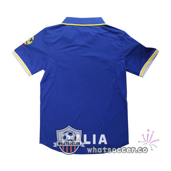 1996 Italy Home Retro Jerseys Blue