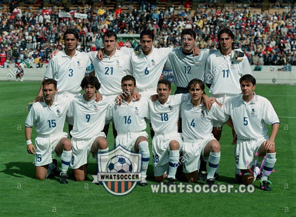 1998 World Cup Italy Away Retro Jerseys White
