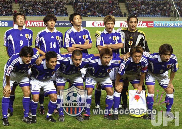 2000 Japan Home Retro Jerseys Blue