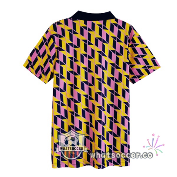 1988-1989 Scotland Away Retro Jerseys Yellow