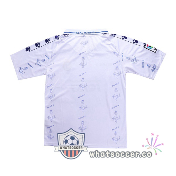 1994-1996 Real Madrid Home Retro Jerseys White