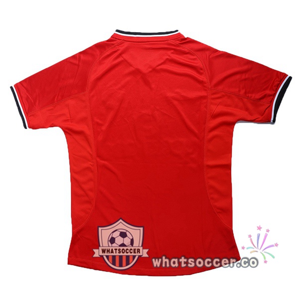 2000-2002 Manchester United Home Retro Jerseys Red