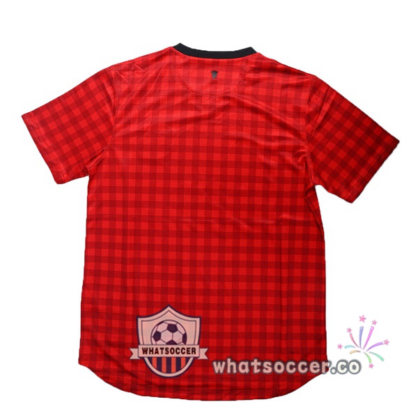 2012-2013 Manchester United Home Retro Jerseys Red