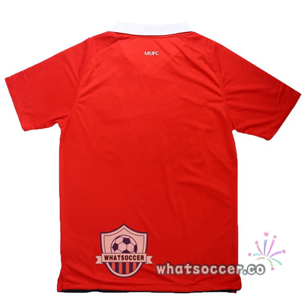 2010-2011 Manchester United Home Retro Jerseys Red
