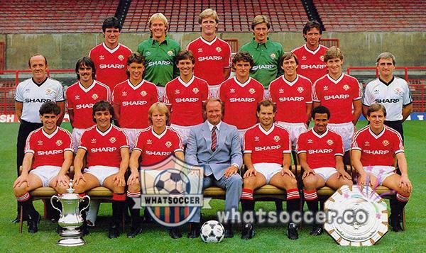 1982-1984 Manchester United Home Retro Jerseys Red