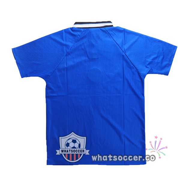 1996-1997 Manchester United Third Away Retro Jerseys Blue