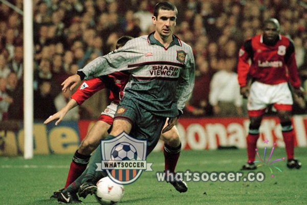 1995-1996 Manchester United Third Away Retro Jerseys Gray