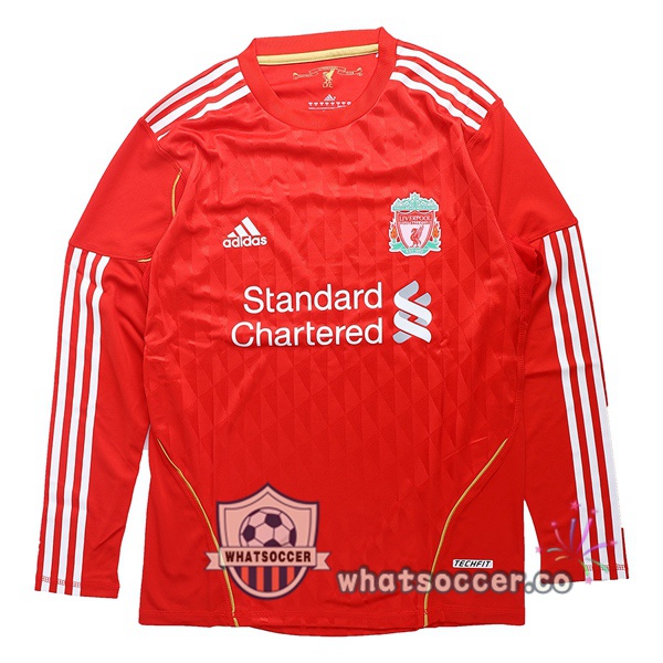 2011-2012 FC Liverpool Home Retro Jerseys Long Sleeve Red