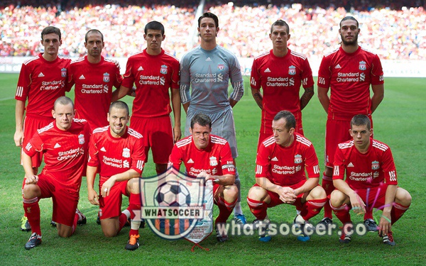 2011-2012 FC Liverpool Home Retro Jerseys Long Sleeve Red