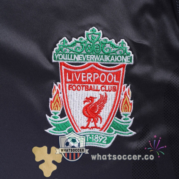 2009-2010 FC Liverpool Away Retro Jerseys Black