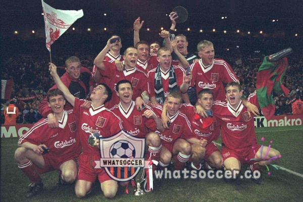 1995-1996 FC Liverpool Home Retro Jerseys Red